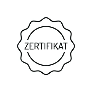 Platzhalterbild mit dem Schriftzug "Zertifikat"